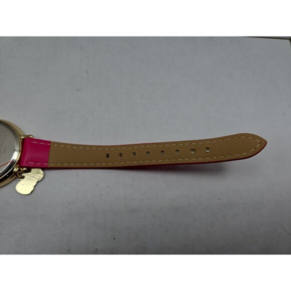 Hello Kitty Sanrio Accutime HK5078TM Pink Gold Bow Charm Watch New Battery W Box main image 5